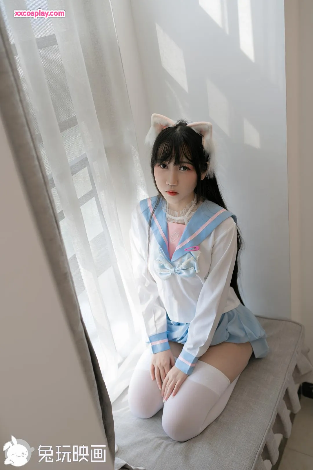 兔玩映画 JK猫耳小姐姐